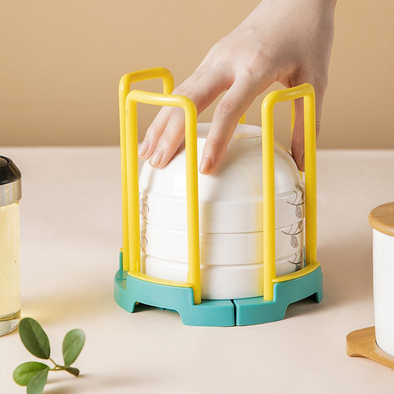 Bowl Plate Holder Drain Rack | Luvikno
