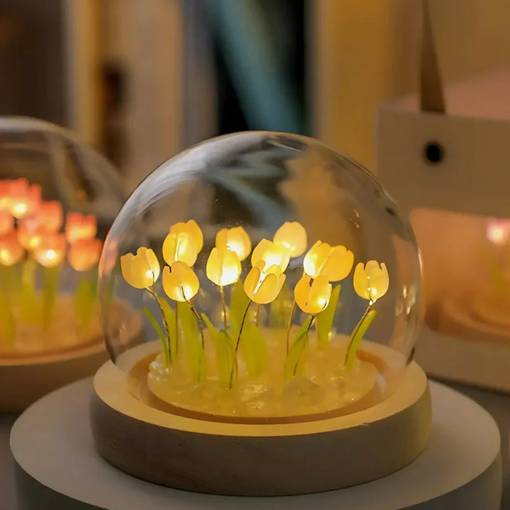Glass Dome Tulip Light | Luvikno
