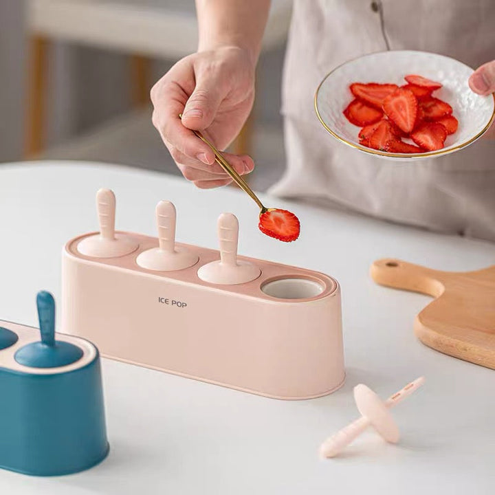 Silicone Puddelding Iskremform Sett | Luvikno