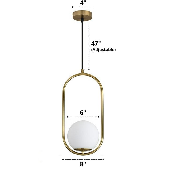 Nordic Glass Pendant Lamps | Luvikno