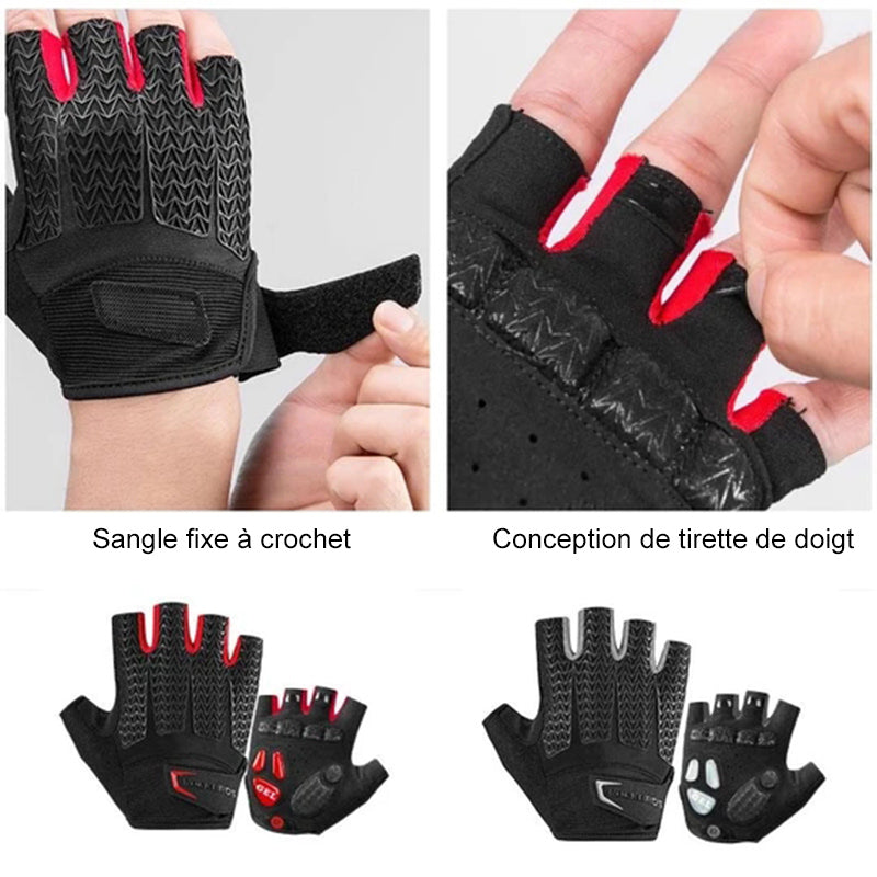Halv Finger Sykkelhansker | Luvikno