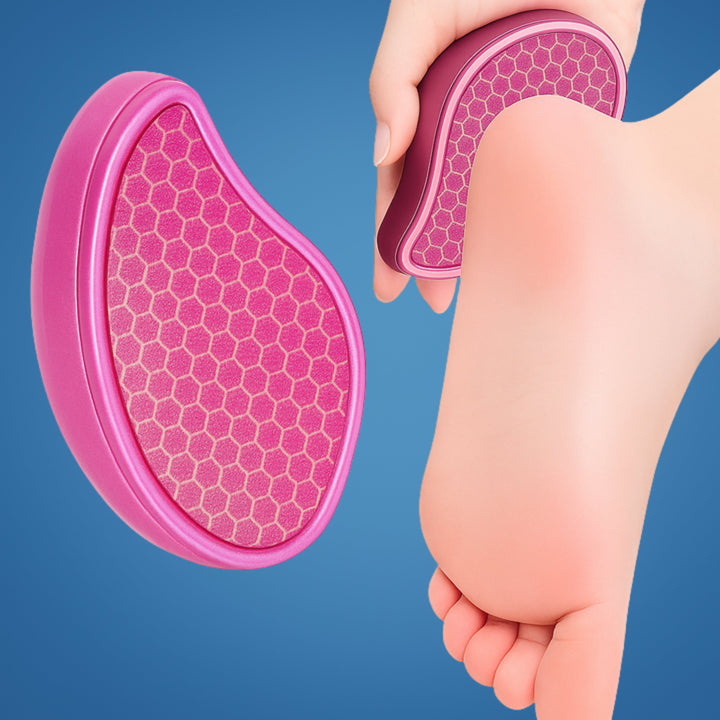 Skin Remover – Nano Glass Surface – Vaskbar & Skånsom – Glatt Sprukne Hæler Hjemme Luvikno