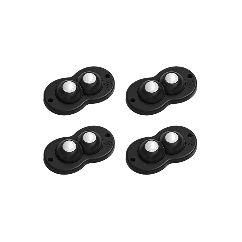 Rustfritt stål pasta mini universelt hjul 360 grader£¨4 stk£© | Luvikno
