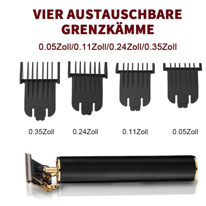 Luvikno | Vintage Olje Hode Gradient Gravering Elektrisk Hår Klipper