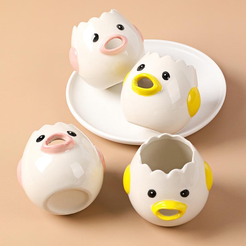 Cartoon Eggeplomme Hvit Separator | Luvikno