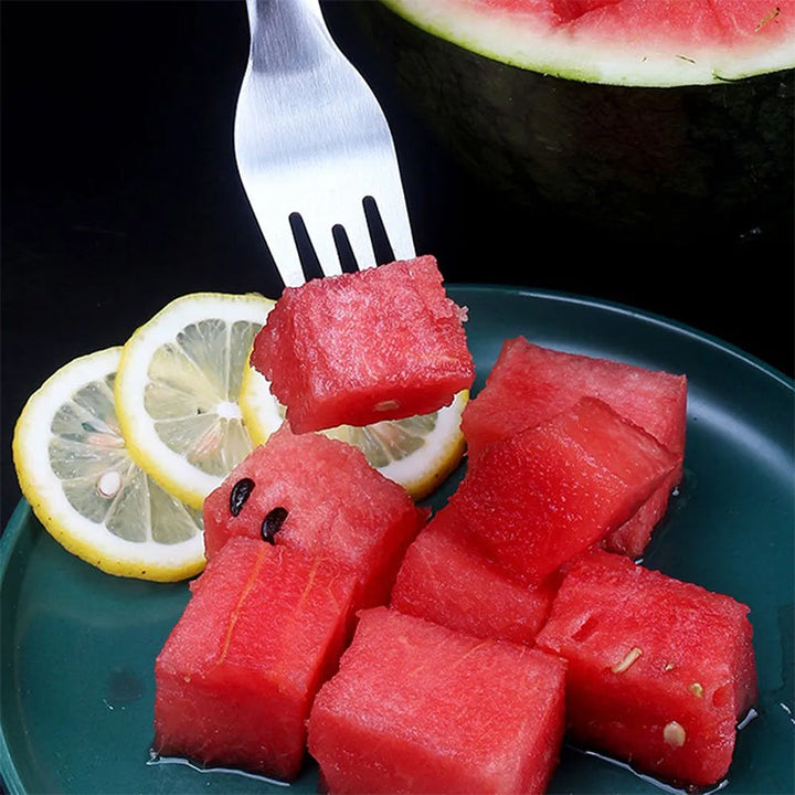 2-i-1 Vannmelon Gaffel Cutter | Luvikno
