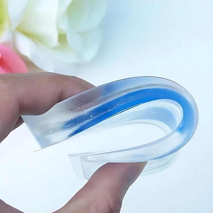 ComfortStep Plantar Heel Cups Gel Pads | Forbedret Demping - for Hæl Smerter Lindring og Fott Problemer Luvikno