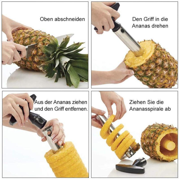 Ananas kjerne- og skjæremaskin | Luvikno