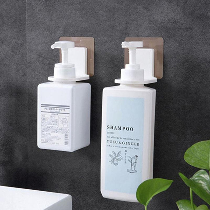 Multifunksjonell pumpeflaske dispenserholder sjampo holder | Luvikno