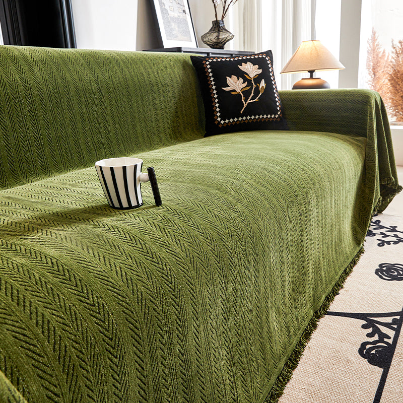 Herringbone Mønster Sofa Deksel - Moderne, Stilfullt & Holdbart Sofabeskyttelse | Luvikno