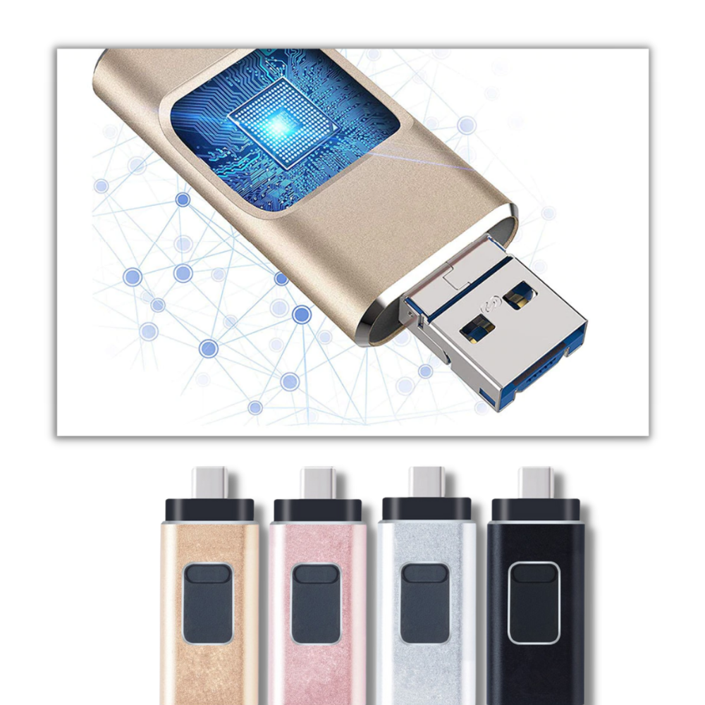 Luvikno | 4 i 1 USB minnepenn
