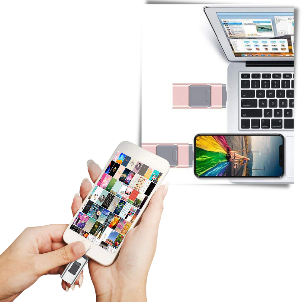 Luvikno | 4 i 1 USB minnepenn