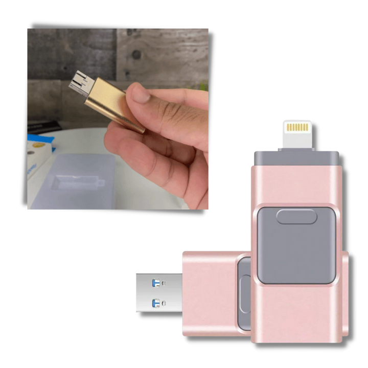 Luvikno | 4 i 1 USB minnepenn