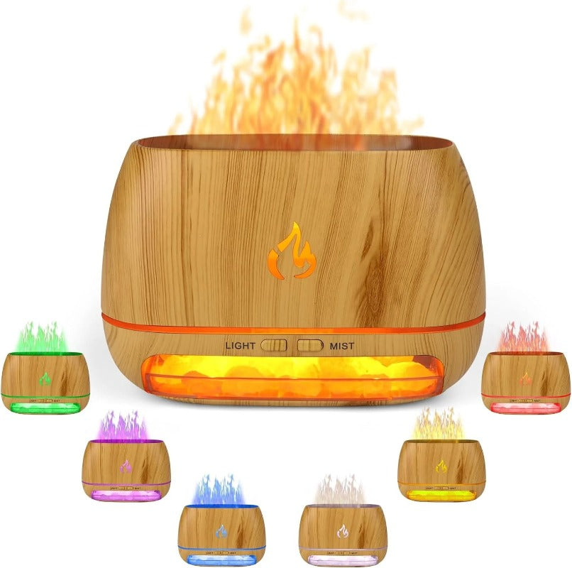 Woyuosn 3-i-1 Himalaya Salt Stein Duft Diffuser Bolleift