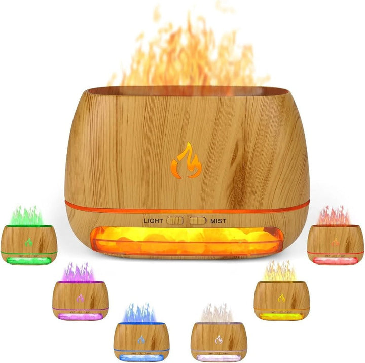 Woyuosn 3-i-1 Himalaya Salt Stein Duft Diffuser Bolleift