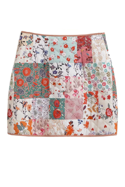 Luvik | Puuvillatakki + Liivi + Hame Set