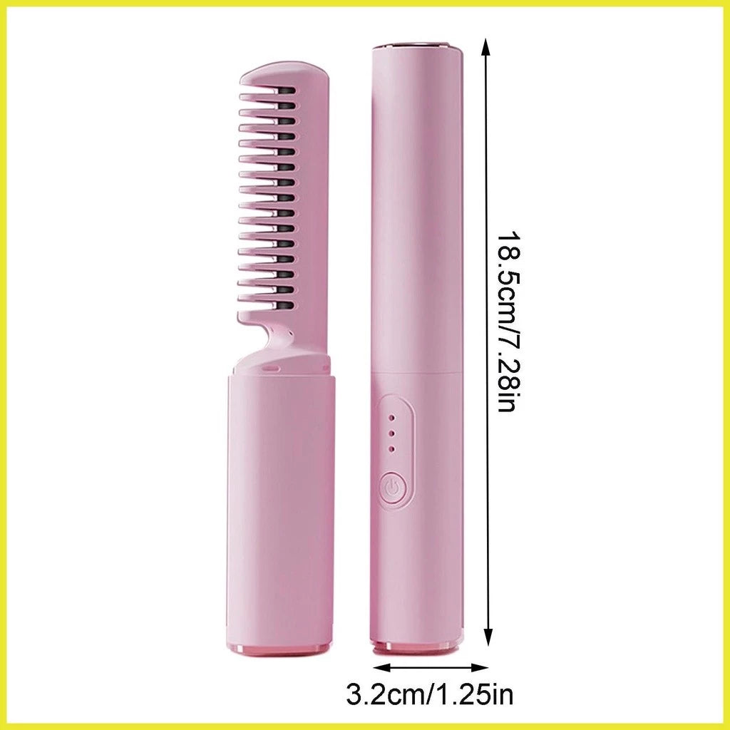 Luvikno | Glatzza Mini-Glattbørste — Silky smooth drømmehår på 60 sekunder som fanger alles blikk!