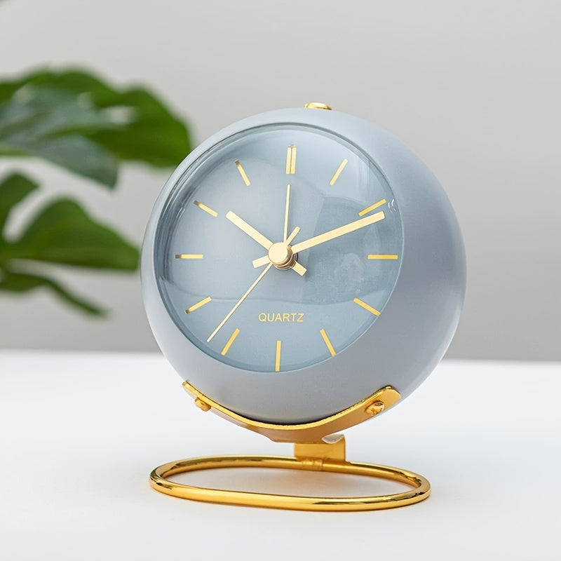 TimelessBell – Retro Analog Vekkerklok med Stillegående Bevegelse | Luvikno