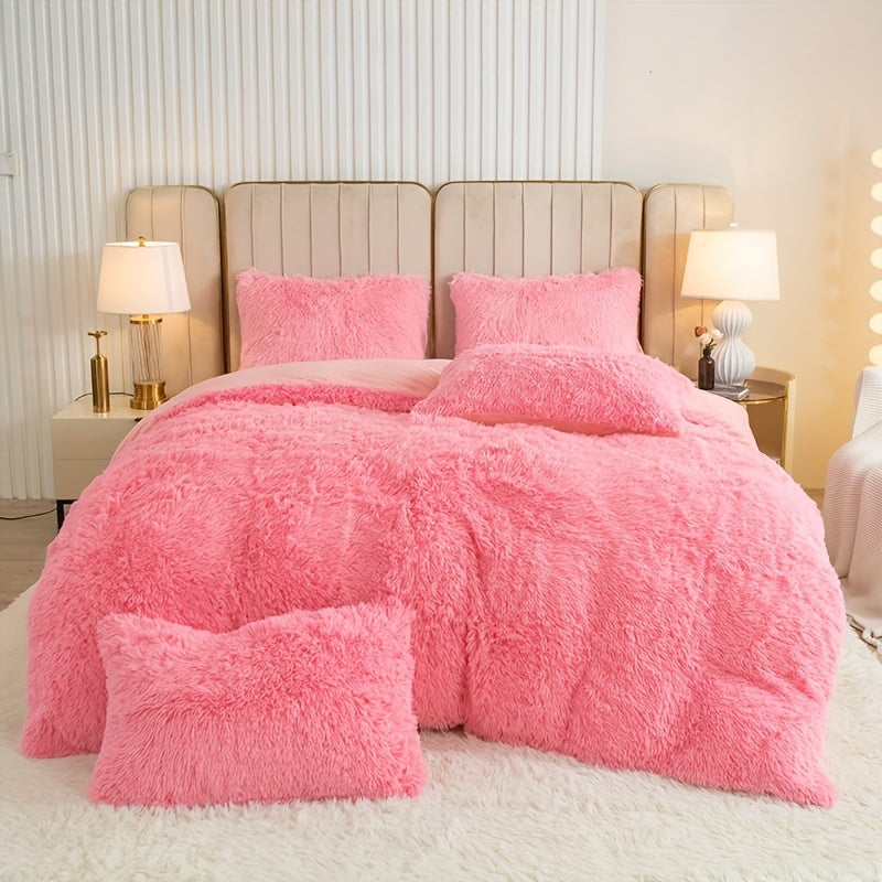Luvikno | Ultra Soft Plush Duvet Cover Set with Zipper - Luksus & Komfort