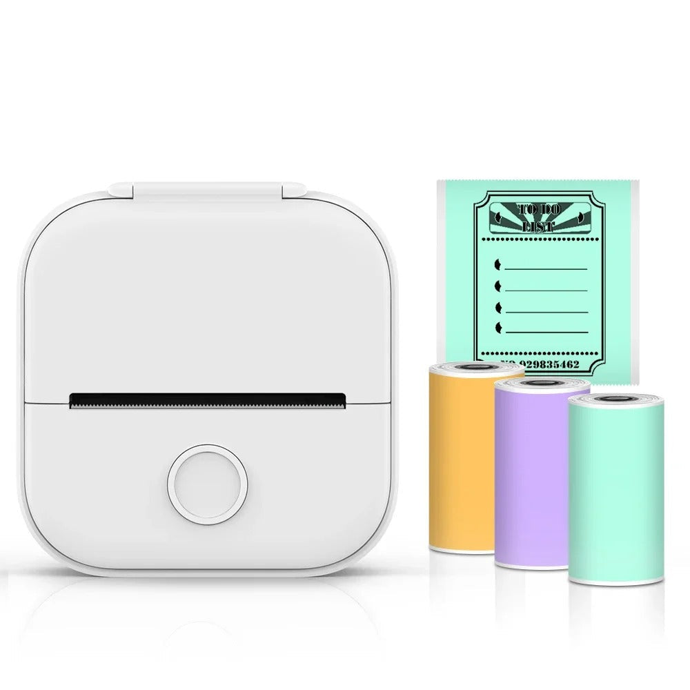 PocketPrint Mini – Bærbar termisk fotoprinter uten ekk | Luvikno