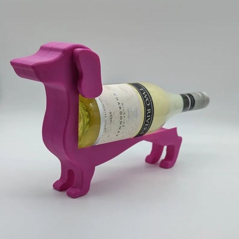 Luvikno | Dachshund Flaskeholder