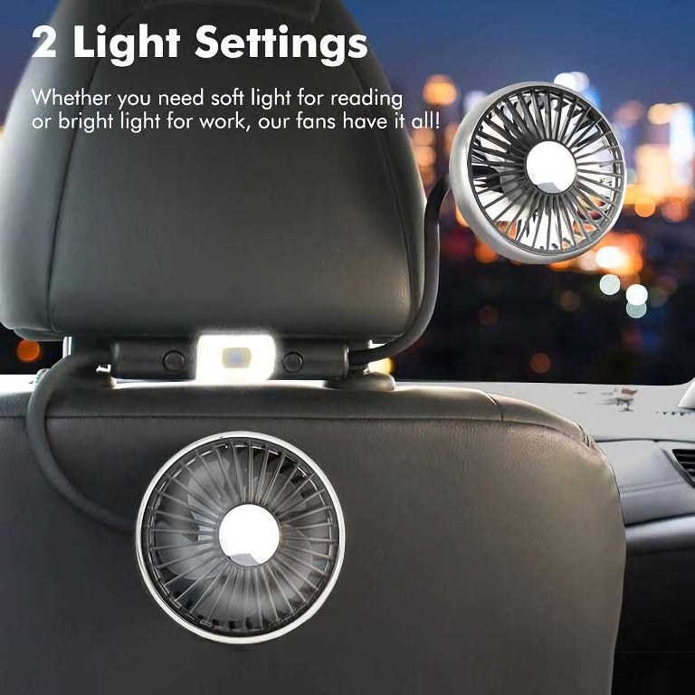 Summer Dual-Head USB Slangevifte | Luvikno
