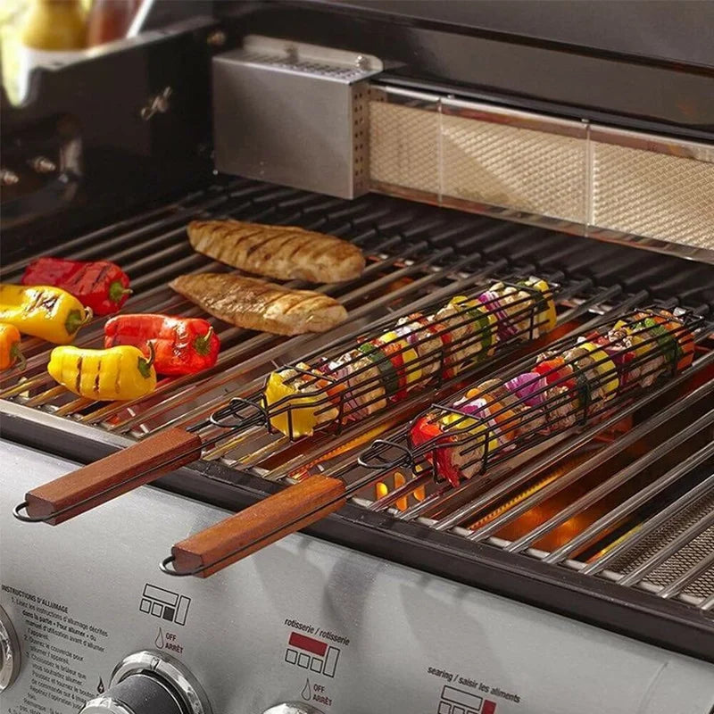Gjenbrukbare Kabob Grill Kurver | Luvikno