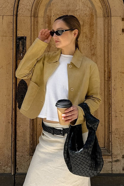 Luvik | Nubukliikuntatakki