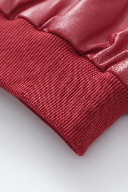 Luvik | Keinonahka Vetoketjuntakki