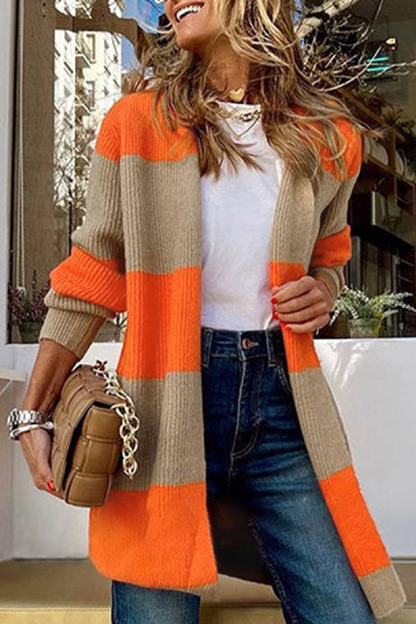 Luvik | Farge-blokk cardigan
