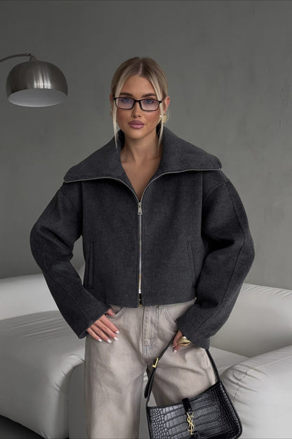 Luvik | Fit Käänteinen Vapaamuotoinen Takki