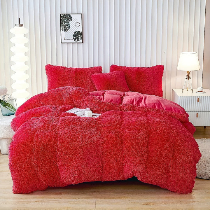 Luvikno | Ultra Soft Plush Duvet Cover Set with Zipper - Luksus & Komfort
