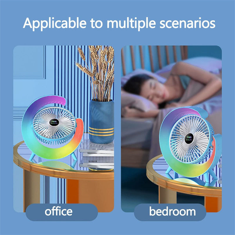 USB-Lader Nattlys Mini Vifte | Luvikno
