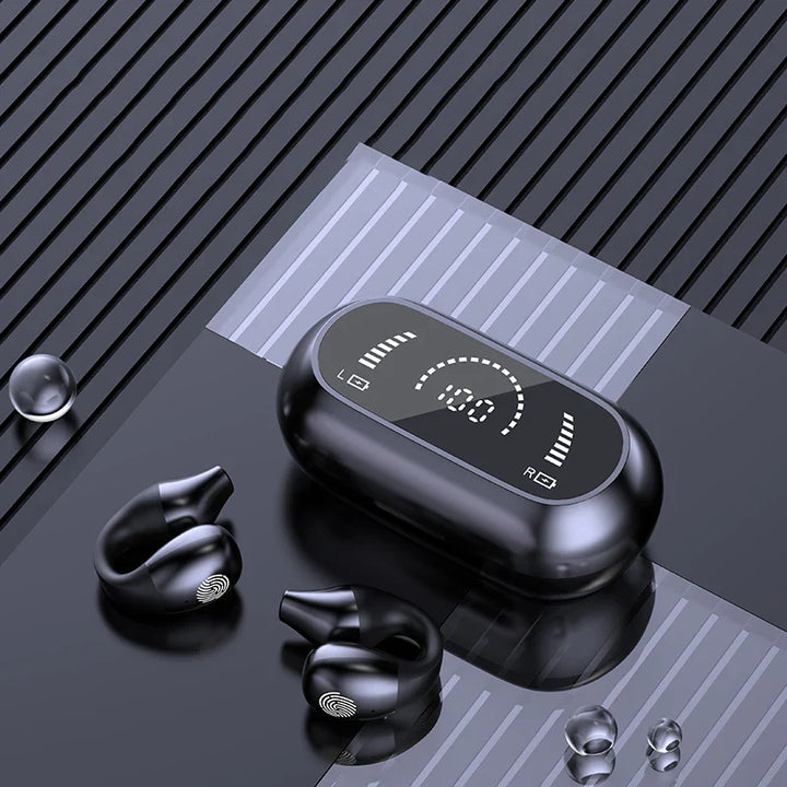 Trådløst Øreklips Bluetooth Hodesett Luvikno