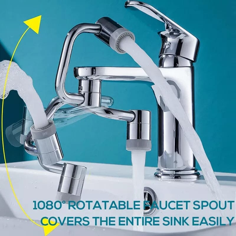 FlexSplash - Premium 1080° roterbar kran for presis vannekontroll Luvikno