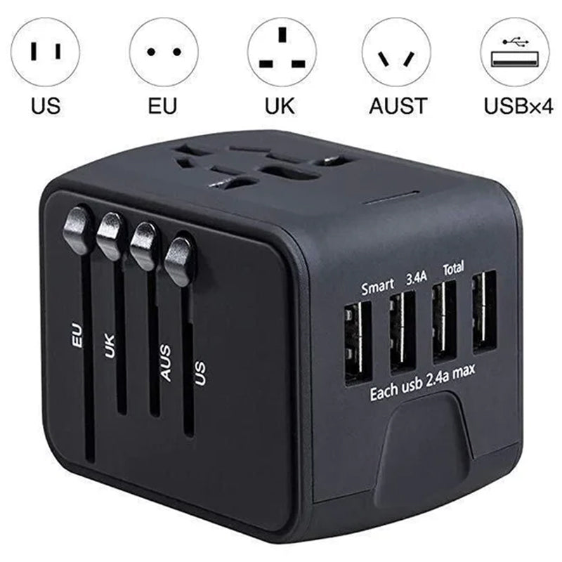 Luvikno | Universal Smart Travel Adapter Spenningsomformer
