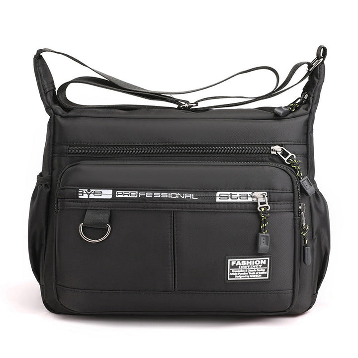Herre messenger bag med flere lommer | Luvikno