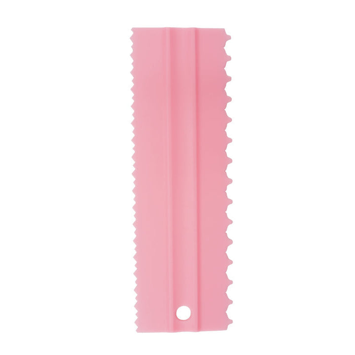 4PCS/Sett Ny Komb Kake Skraper Mønster Krem Skraper DIY Baking Verktøy | Luvikno