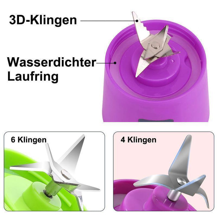 Bærbar USB Elektrisk Juicer Press | Luvikno