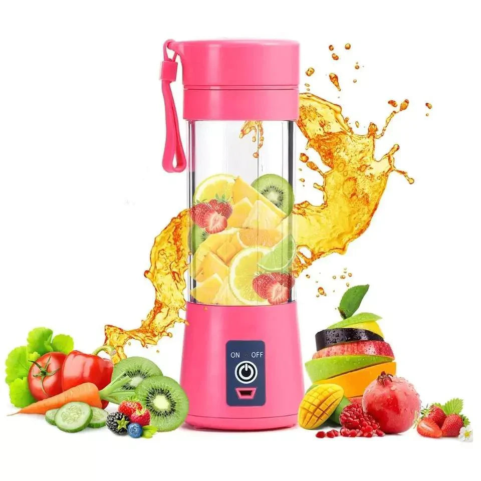 Bærbar oppladbar reisejuicer blender 6 blad Luvikno