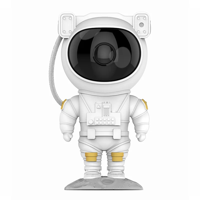 Astronaut Nattlys Prosjektor – LED Stjernehimmel Prosjektor for Barnerom, Beroligende Nattlys med Galakse- og Romprojeksjon, Dimbar og Justerbar | Luvikno