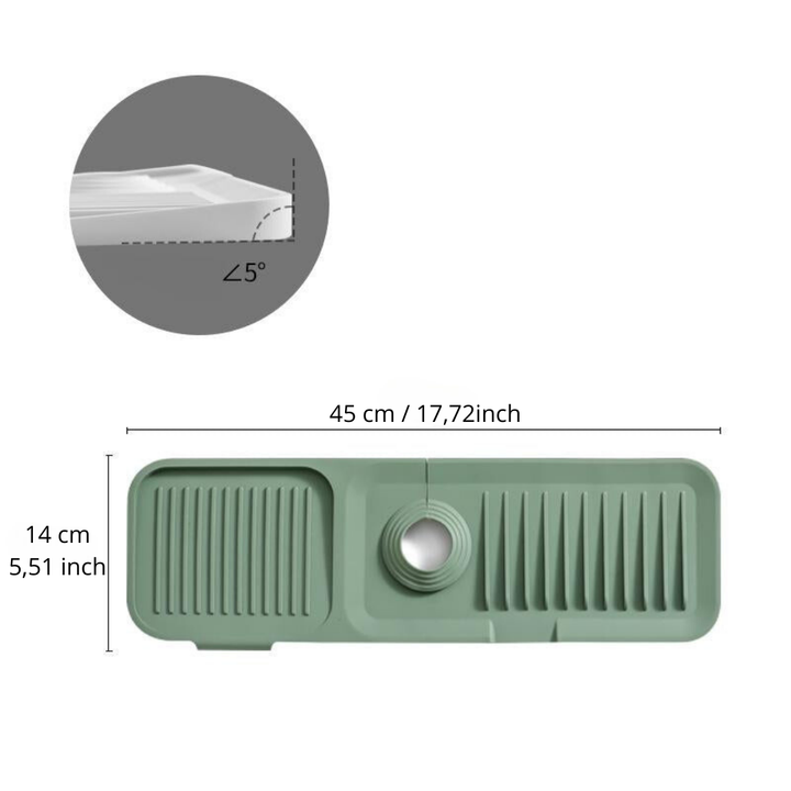 Turbo Dryer Mat — Si farvel til våte overflater og kaos for et kjøkken som skinner og er avslappende! | Luvikno