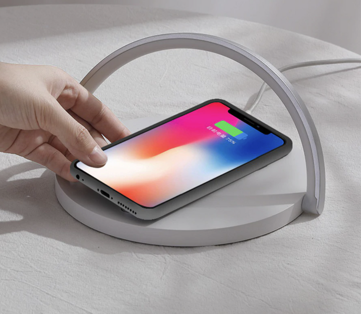 Bowlight Design™ - Stilig 3-i-1 Nattlys med Qi-lader Luvikno
