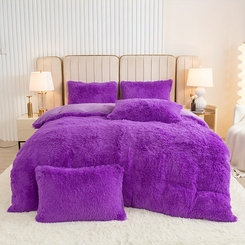 Luvikno | Ultra Soft Plush Duvet Cover Set with Zipper - Luksus & Komfort