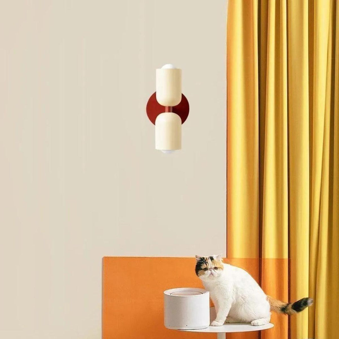 Luvikno | Vegglamper Moderne Glass Dobbel Skygge Lampe