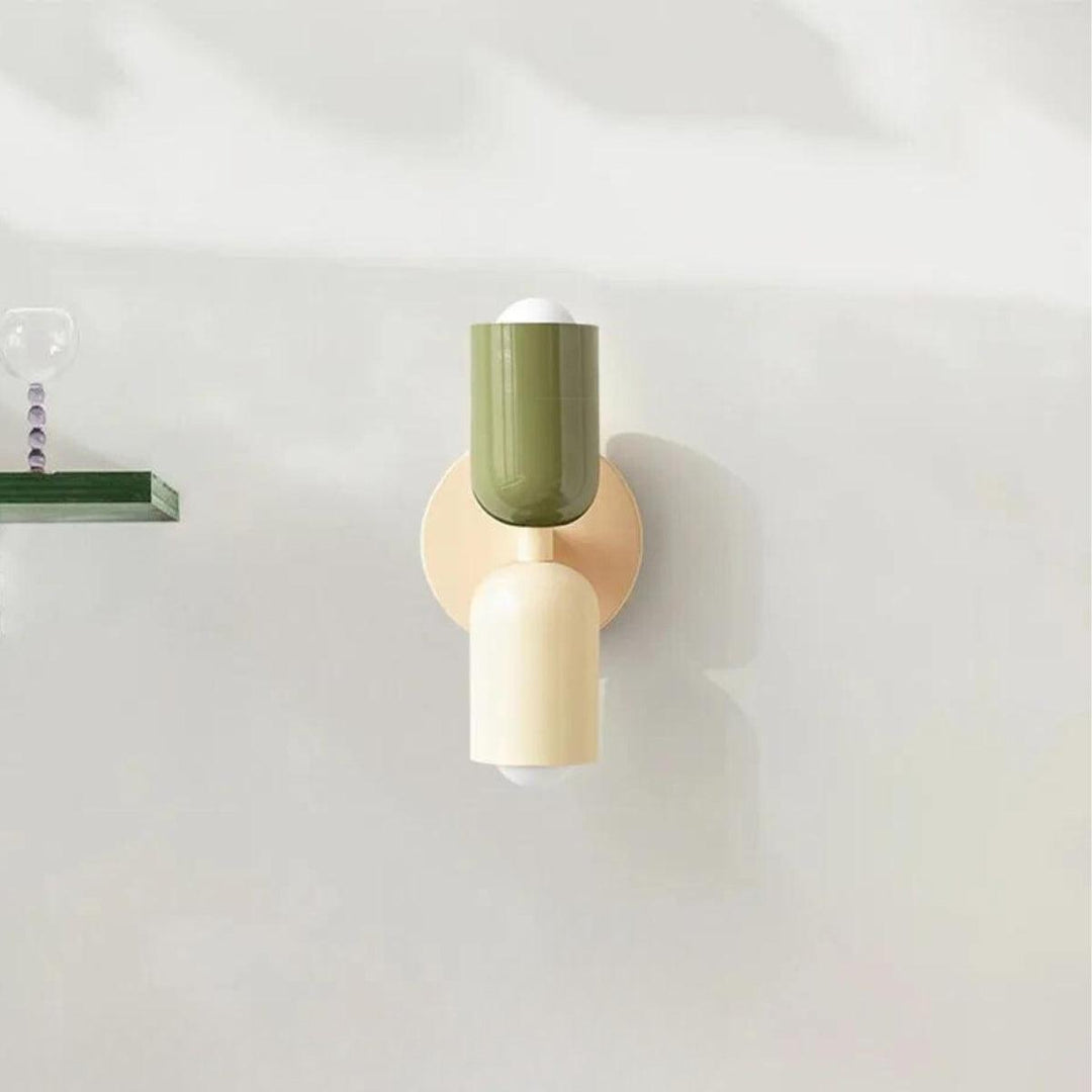 Luvikno | Vegglamper Moderne Glass Dobbel Skygge Lampe