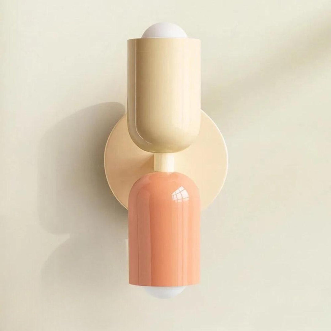 Luvikno | Vegglamper Moderne Glass Dobbel Skygge Lampe