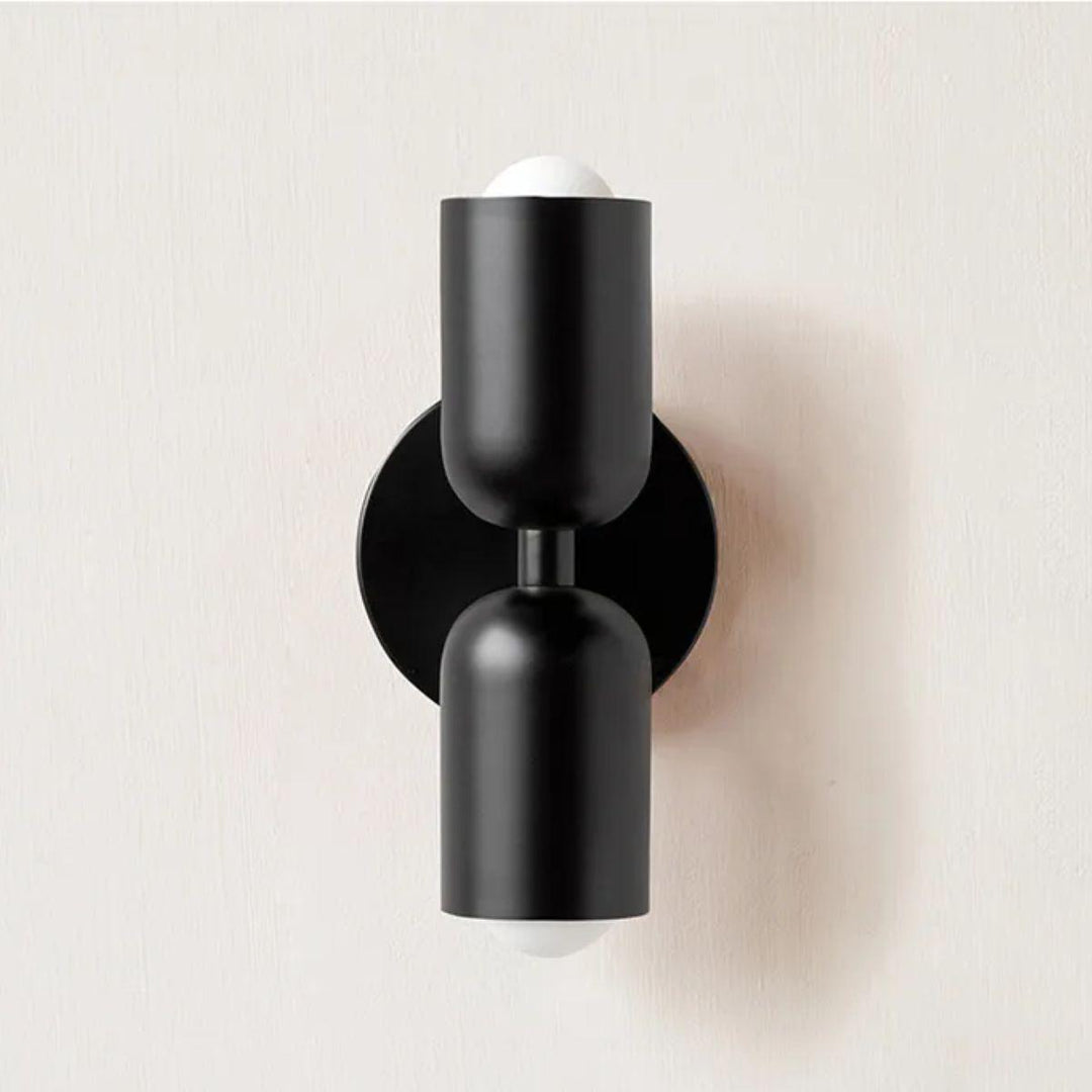 Luvikno | Vegglamper Moderne Glass Dobbel Skygge Lampe