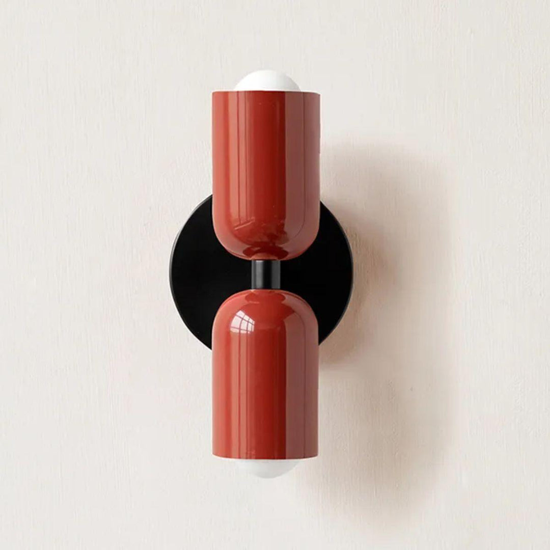 Luvikno | Vegglamper Moderne Glass Dobbel Skygge Lampe