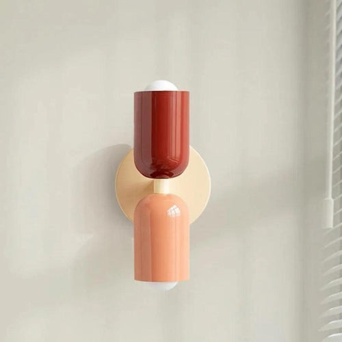 Luvikno | Vegglamper Moderne Glass Dobbel Skygge Lampe